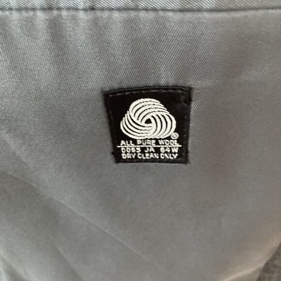 C&R Clothiers Gray Pin Stripe Virgin Wool Lined Suit Jacket Blazer Japan-42R - Picture 11 of 16